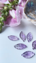 Load image into Gallery viewer, Amethyst Leaf (Sterling Silver)
