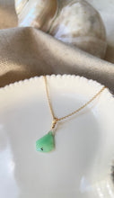 Load image into Gallery viewer, Chrysoprase Slice (Gold Filled)
