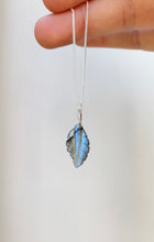 Load image into Gallery viewer, Labradorite Leaf (Sterling Silver)
