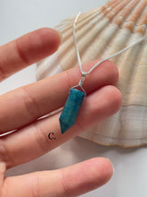 Load image into Gallery viewer, Chrysocolla Point (Sterling Silver)
