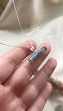 Load image into Gallery viewer, Labradorite T-Bar (Sterling Silver)
