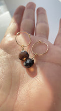 Load image into Gallery viewer, Smoky Quartz Earring (14k Gold Filled)
