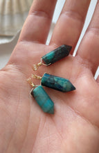 Load image into Gallery viewer, Chrysocolla Point (Gold Filled)
