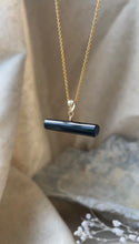 Load image into Gallery viewer, Black Onyx T-Bar (Gold Filled)
