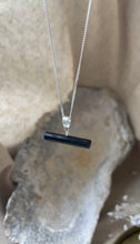 Load image into Gallery viewer, Black Onyx T-Bar (Sterling Silver)
