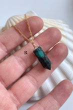 Load image into Gallery viewer, Chrysocolla Point (Gold Filled)
