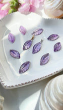 Load image into Gallery viewer, Amethyst Leaf (Gold Filled)
