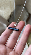 Load image into Gallery viewer, Black Onyx T-Bar (Sterling Silver)
