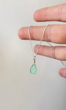 Load image into Gallery viewer, Chrysoprase Slice (Sterling Silver)
