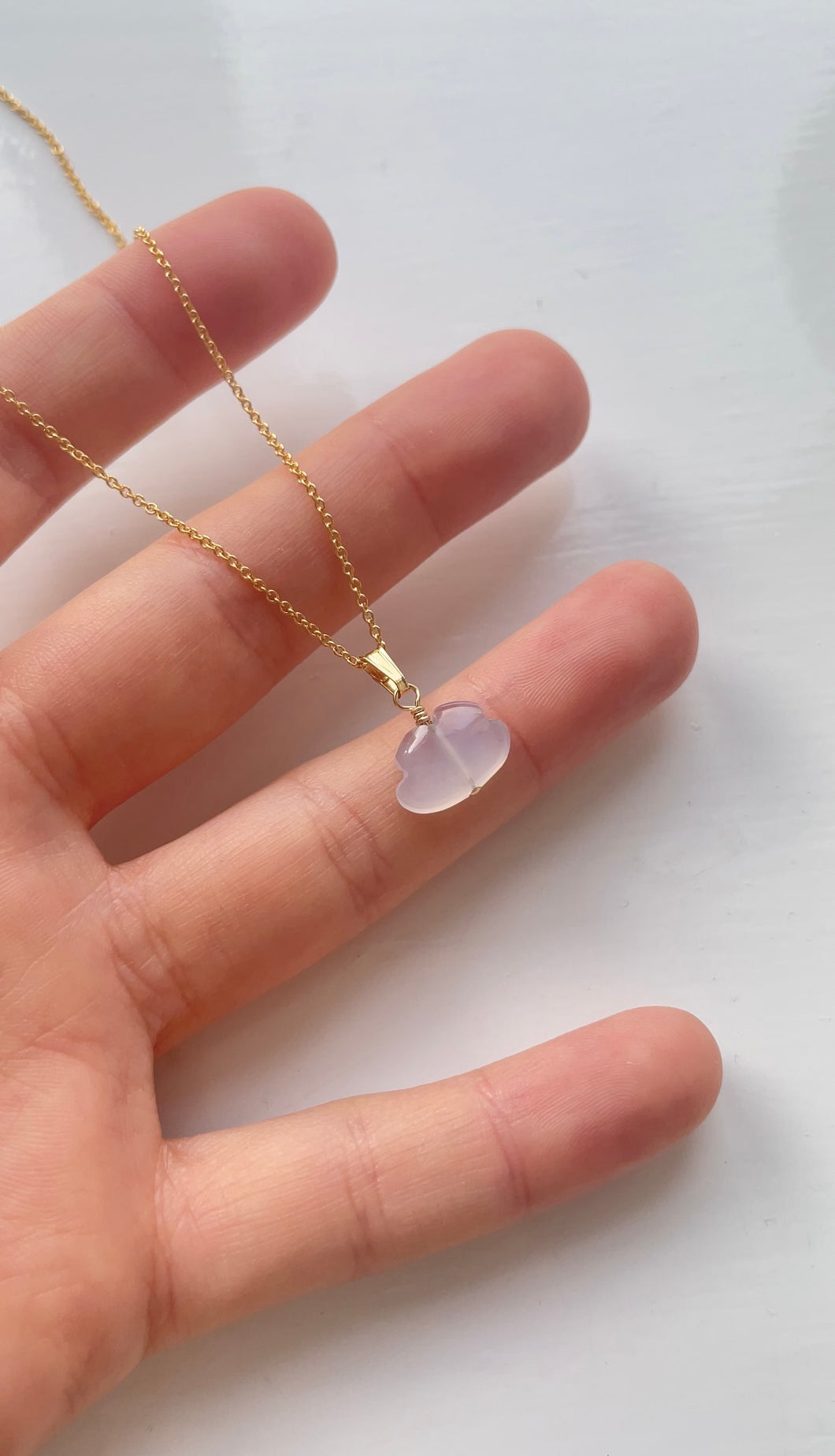 Chalcedony Cloud (Gold Filled)