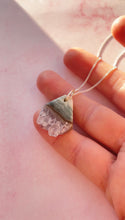 Load image into Gallery viewer, Amethyst &amp; Jasper slice (Sterling Silver)
